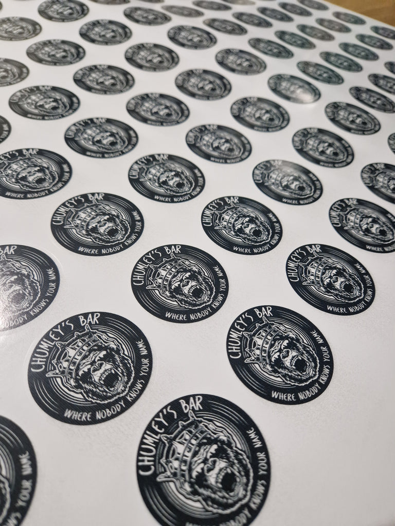 Bulk Stickers Custom Print Vinyl-Your Design Logo Printing